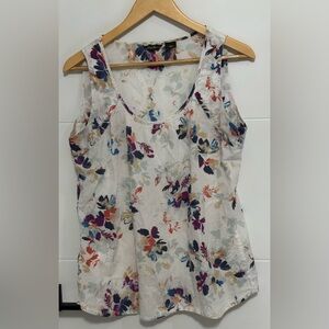 Eddie Bauer: Women’s Floral Sleeveless Top- Size Large